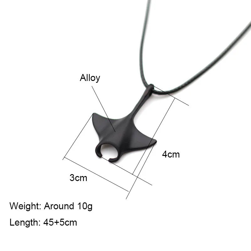 FREE Shipping - Manta Ray Choker Necklace - Adjustable