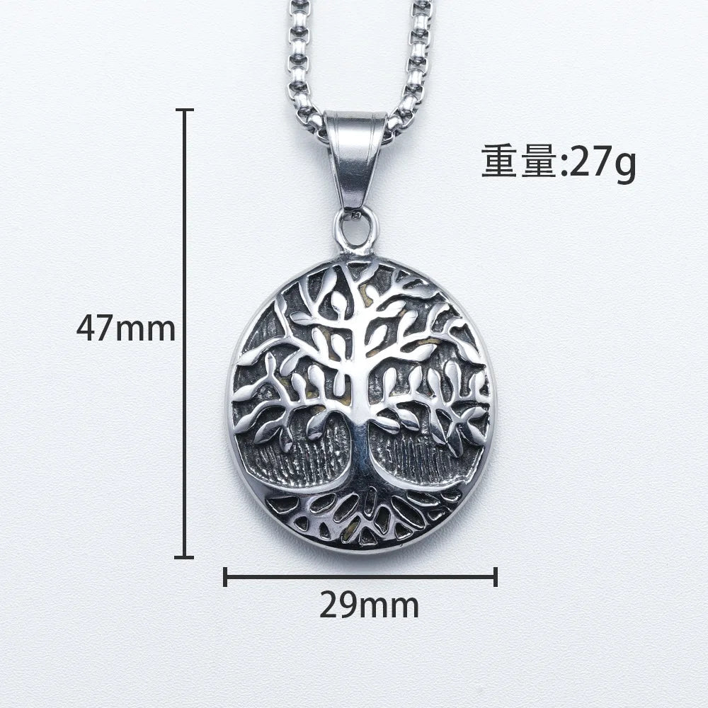 FREE Shipping - Tree of Life Pendant Necklace for Men